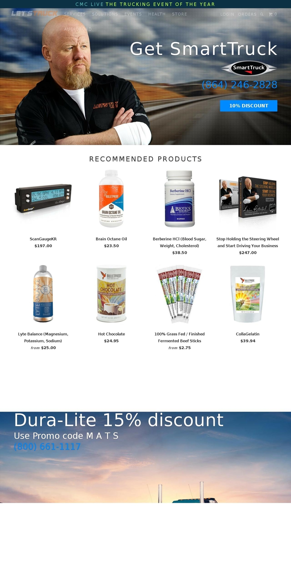 krsignaturetruck.com shopify website screenshot
