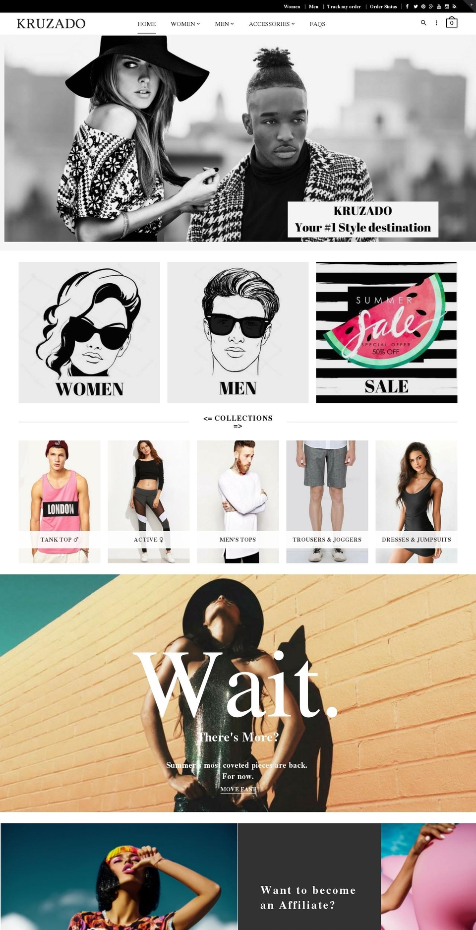 kruzado.com shopify website screenshot