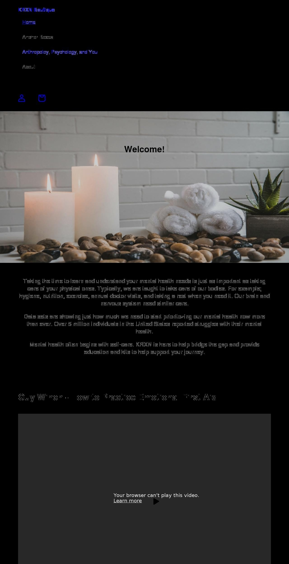 krxn.org shopify website screenshot
