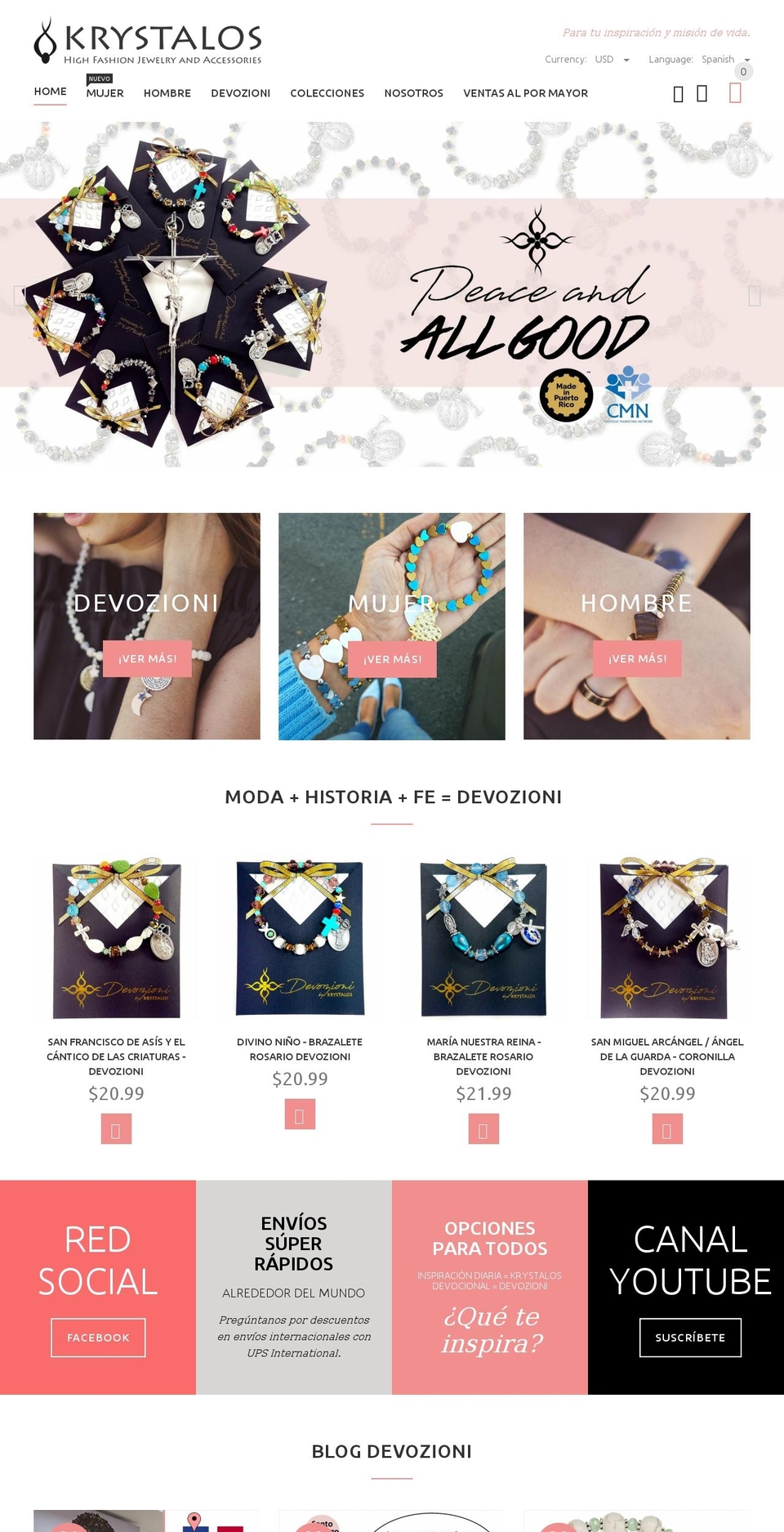 krystalos.net shopify website screenshot