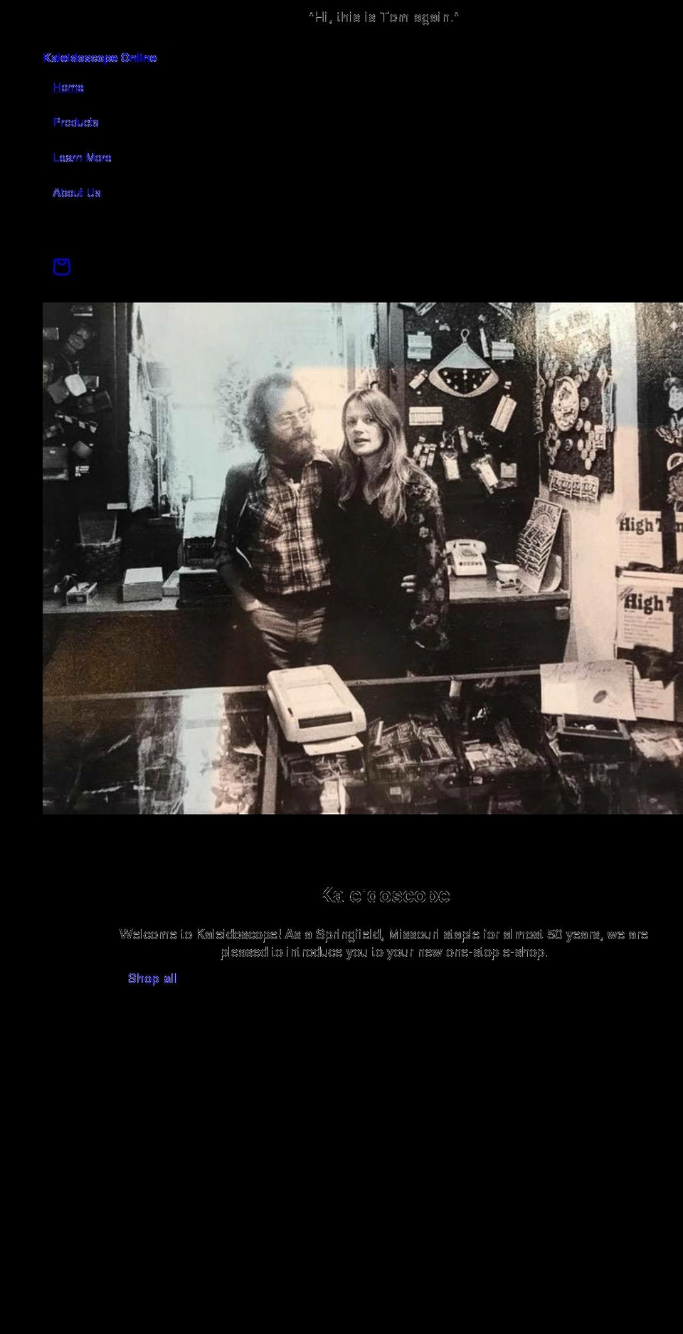 kscopeshop.com shopify website screenshot