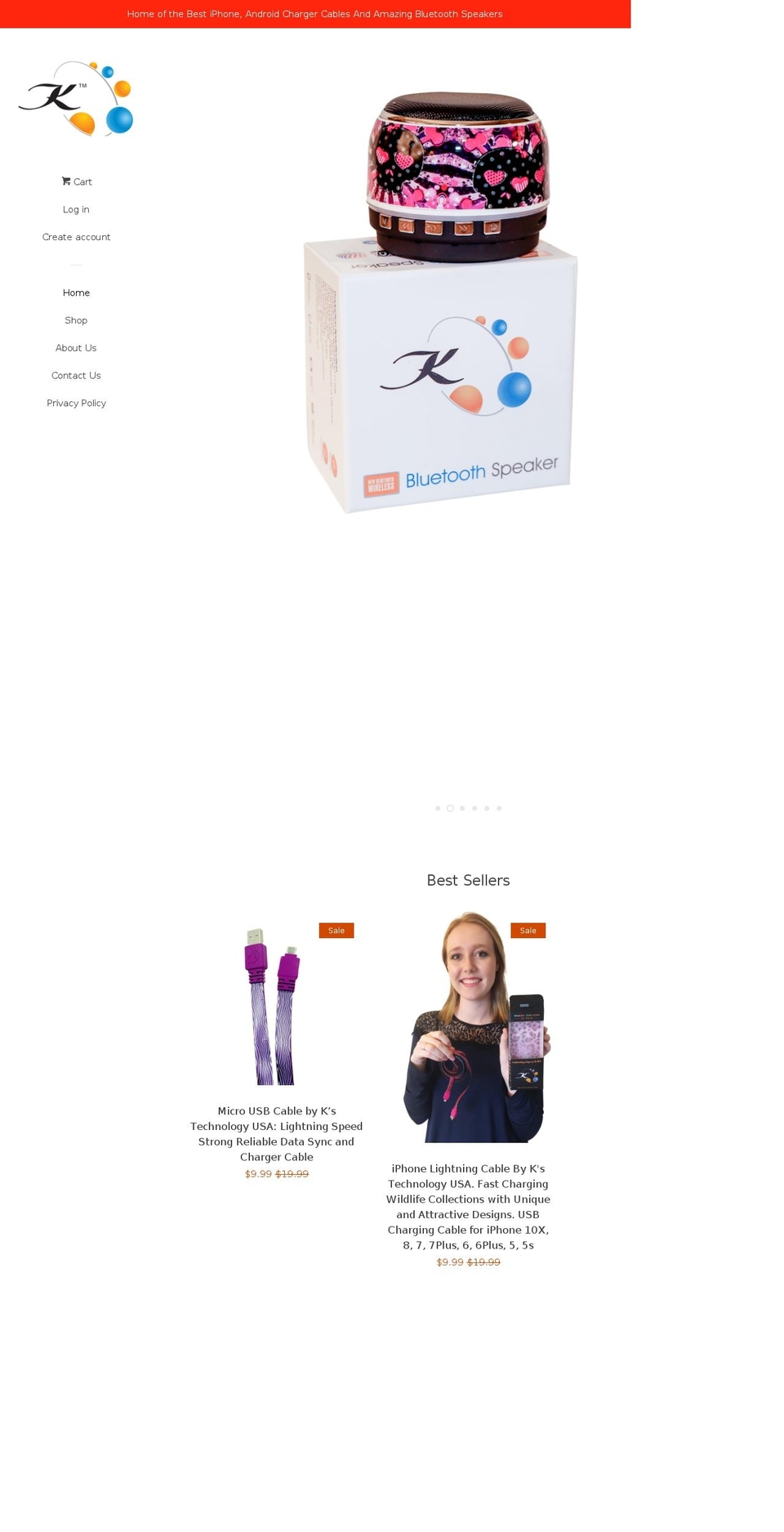 kstechnologyusa.com — Shopify storefront screenshot