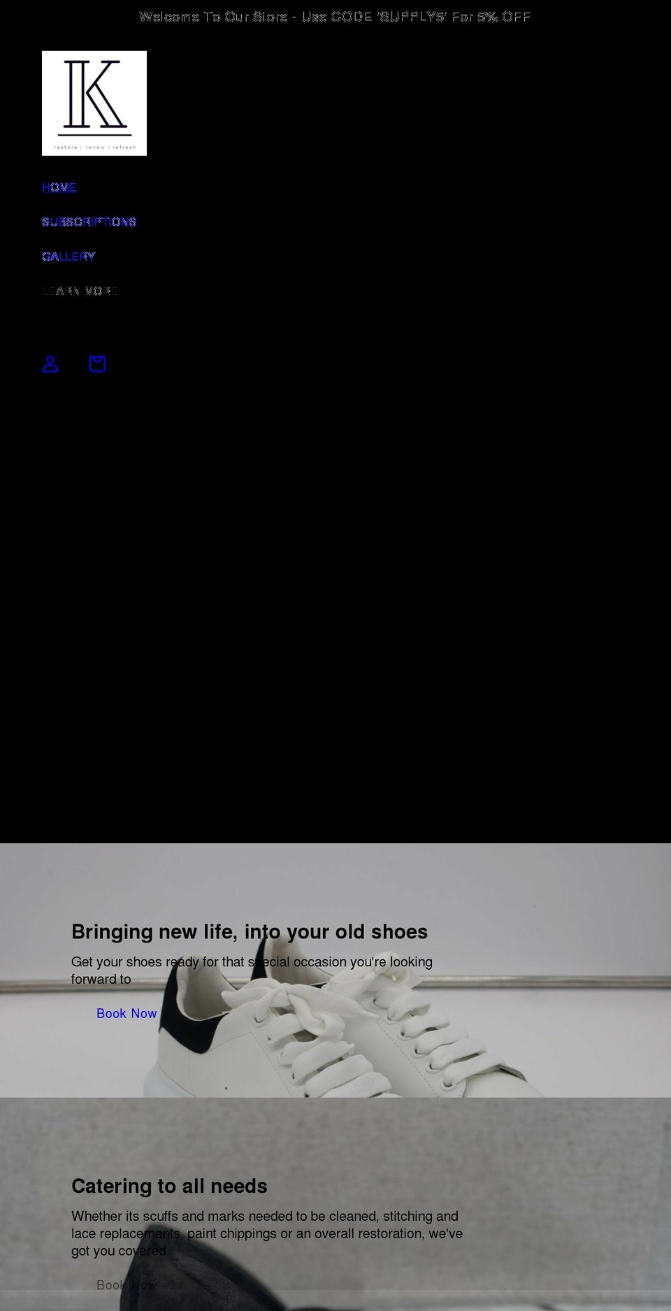 ksupply.co.uk shopify website screenshot