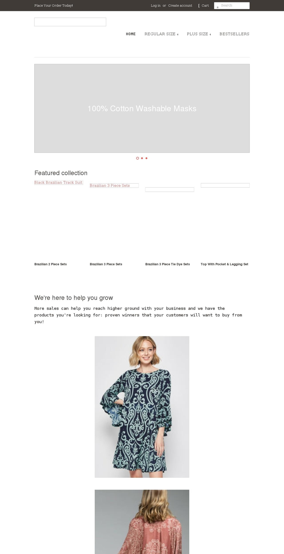 kswholesales.com shopify website screenshot