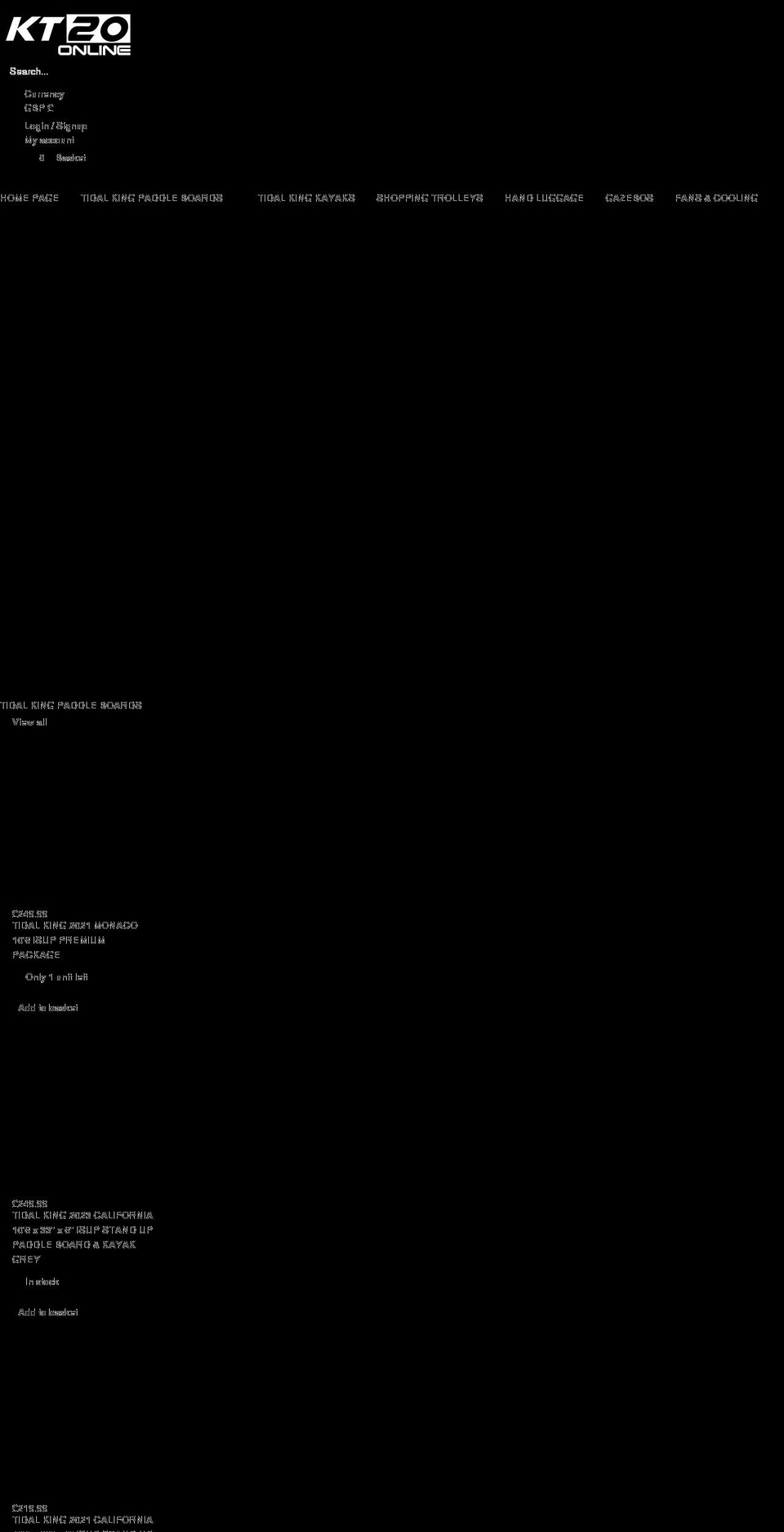 kt20online.com shopify website screenshot