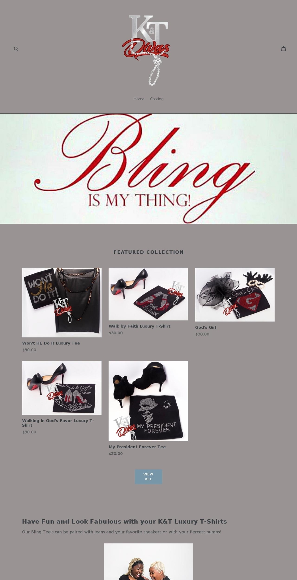ktboutique.org shopify website screenshot