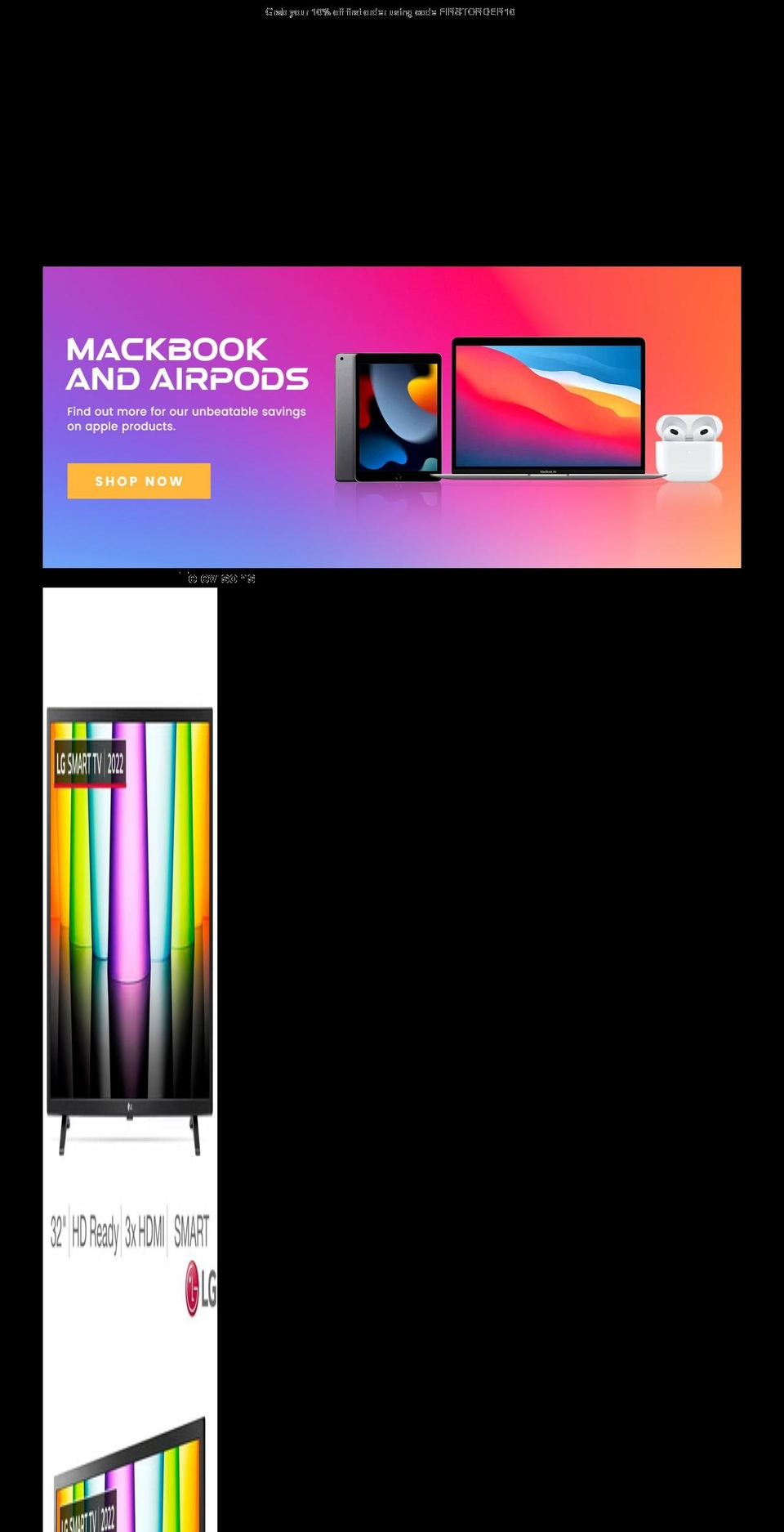 ktechworld.com shopify website screenshot