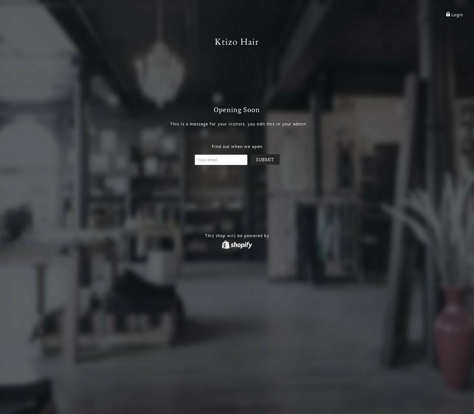 ktizo.nz shopify website screenshot