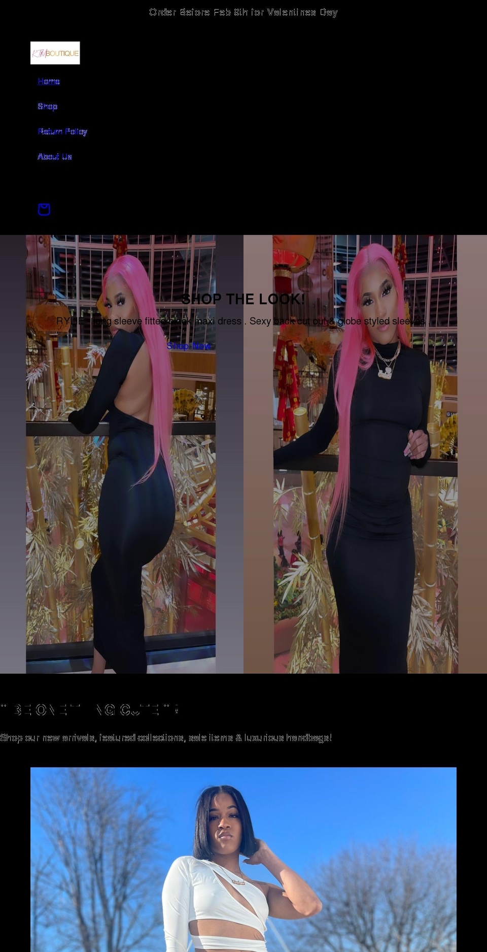 ktmboutique.com shopify website screenshot