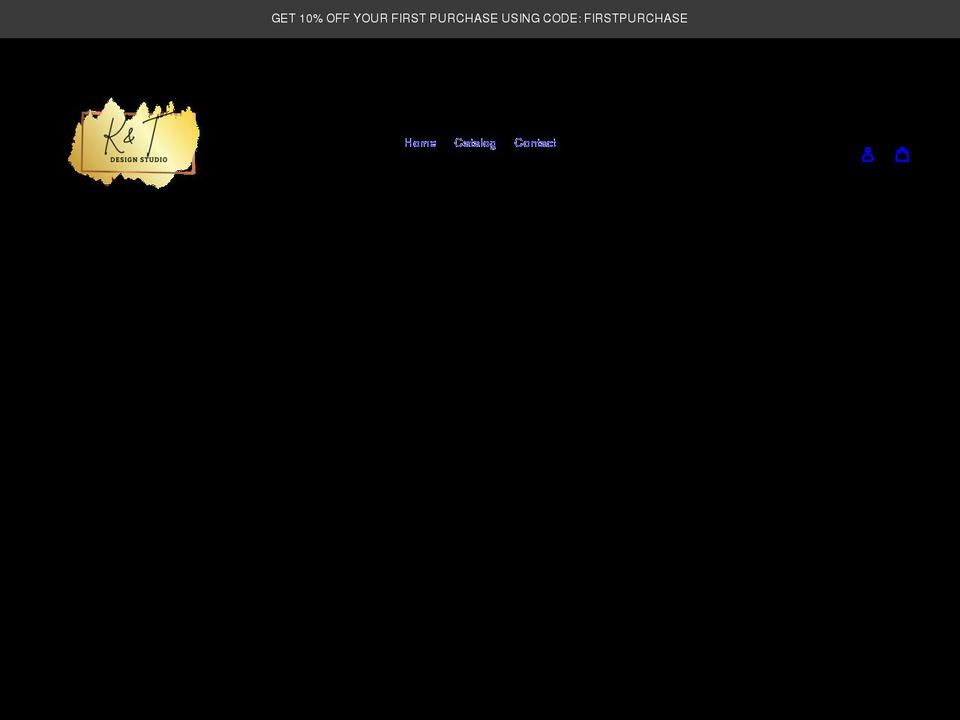 ktsdesignstudio.com shopify website screenshot