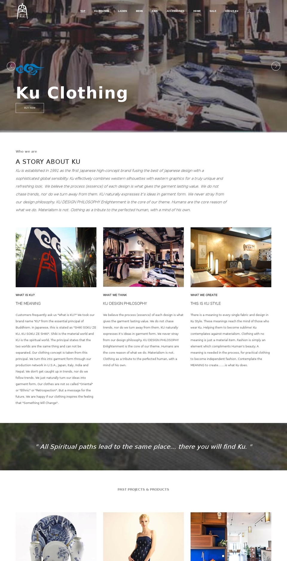 ku-brands.com shopify website screenshot