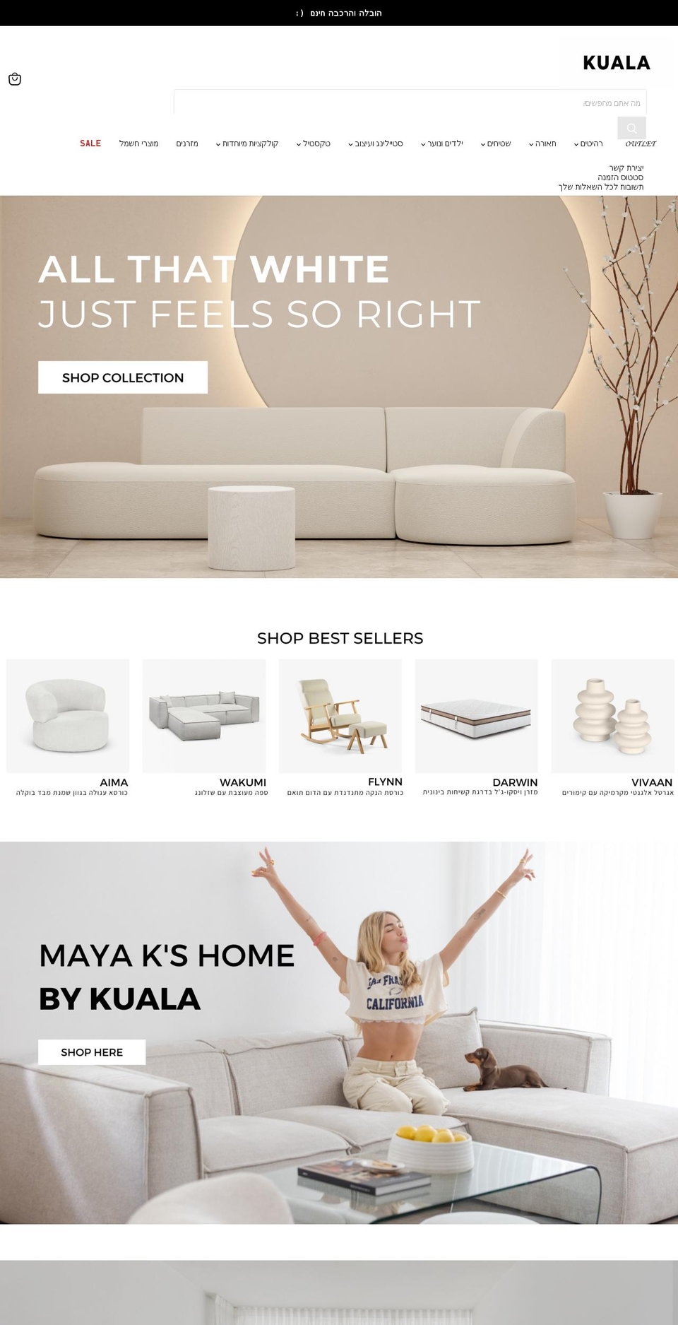 kualastyle.com shopify website screenshot