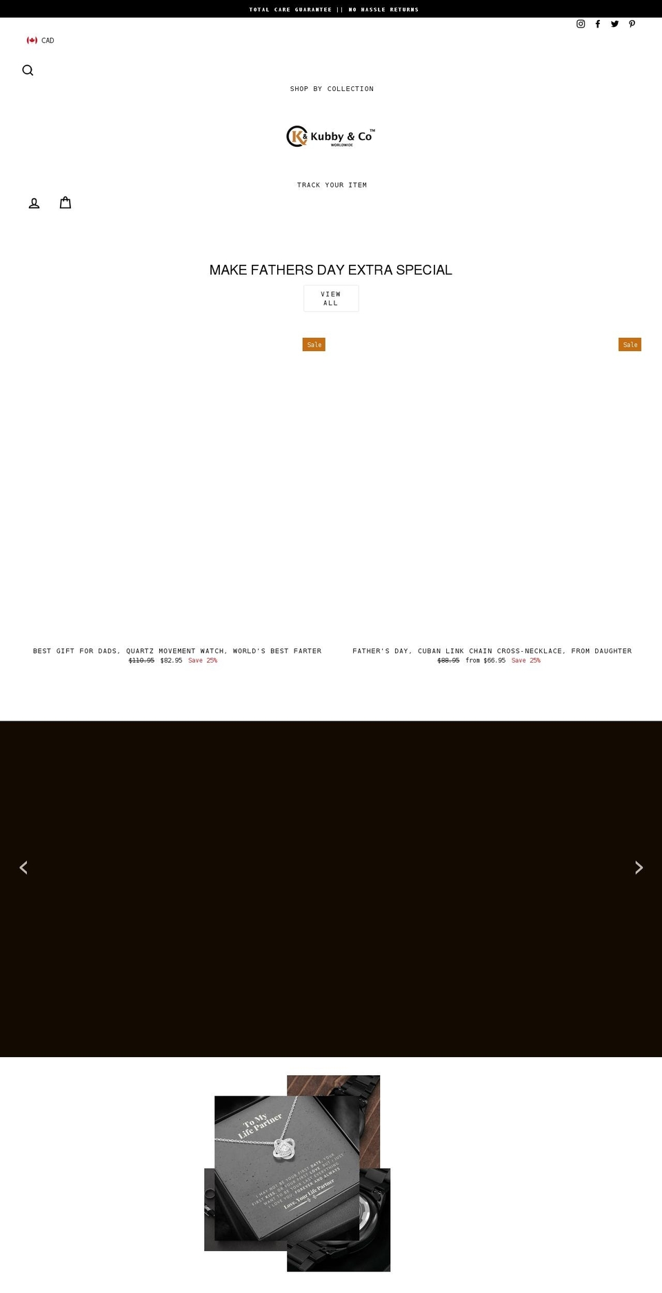 kubby-co-worldwide.com shopify website screenshot