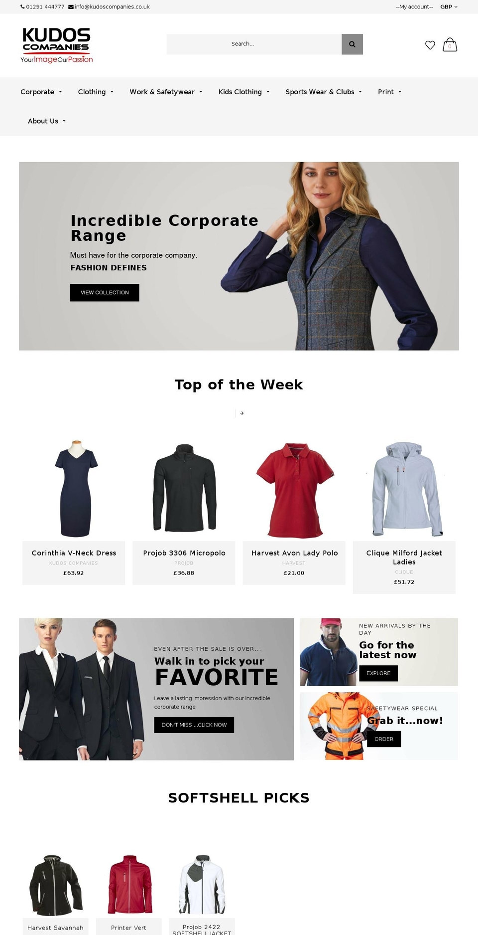 kudos.company shopify website screenshot