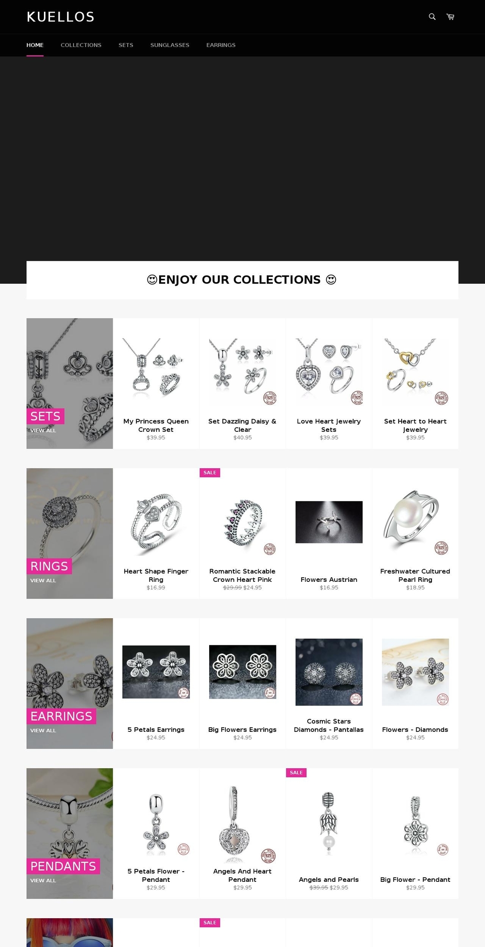 kuellos.com shopify website screenshot