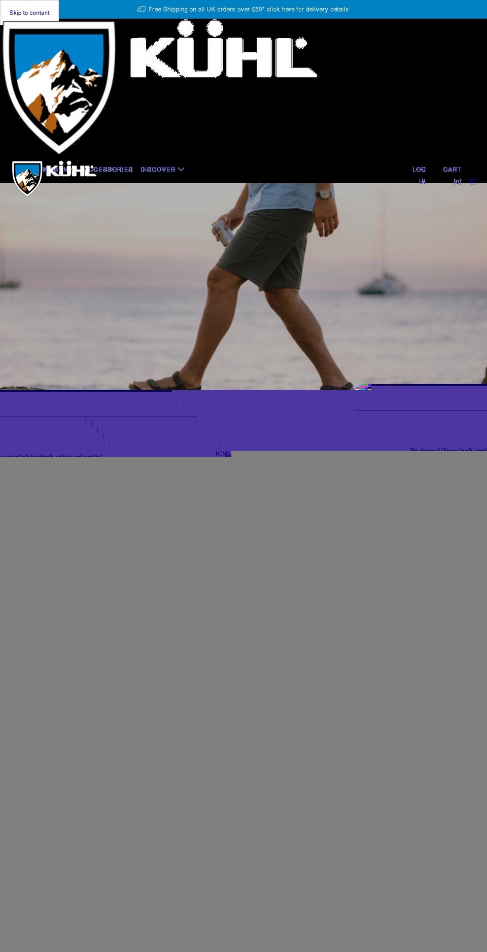 kuhl-uk.com shopify website screenshot