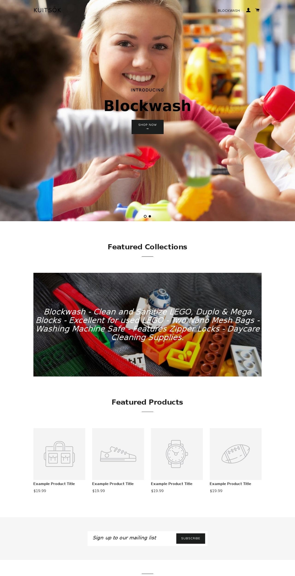 kuitsok.com shopify website screenshot