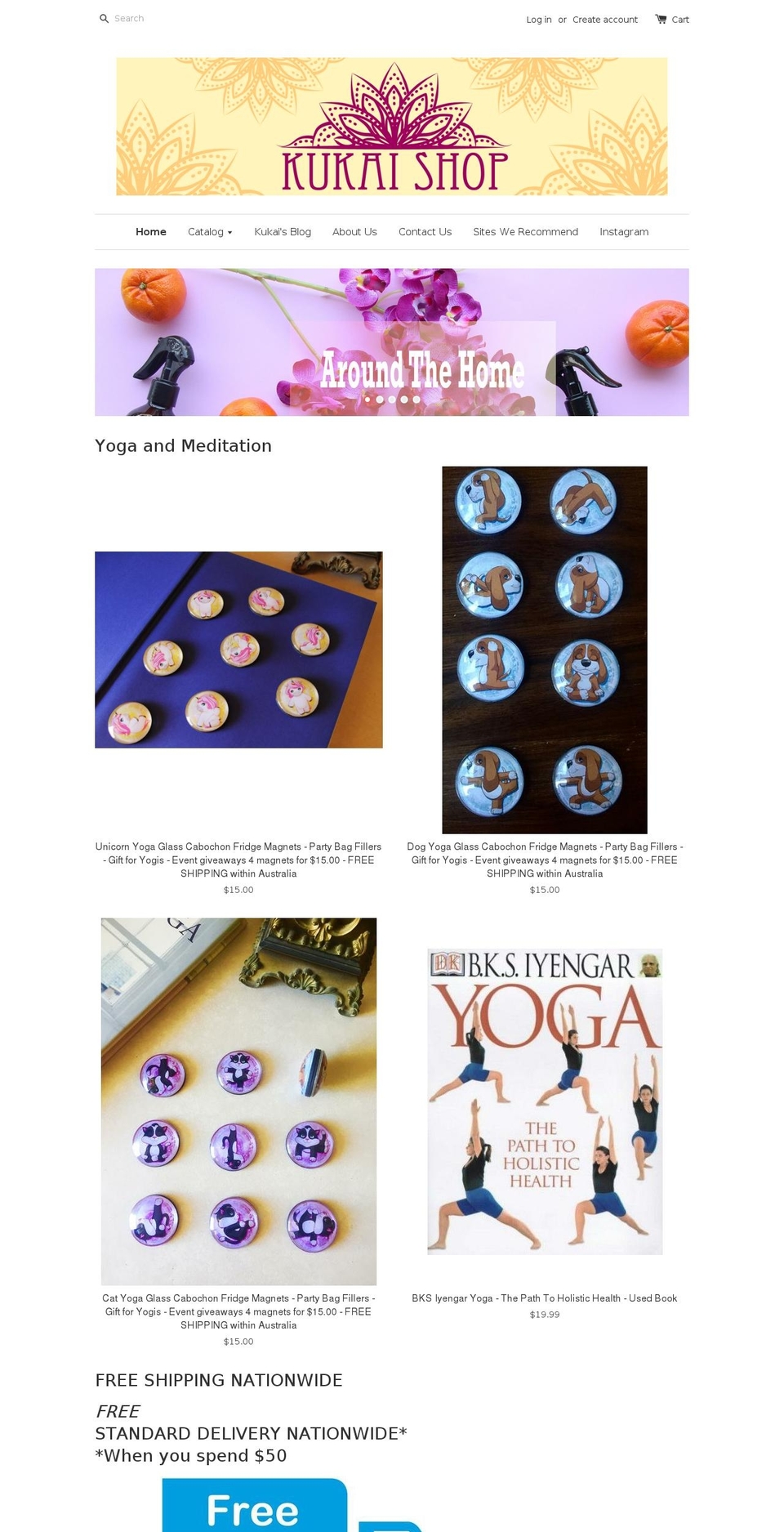 kukaishop.com shopify website screenshot