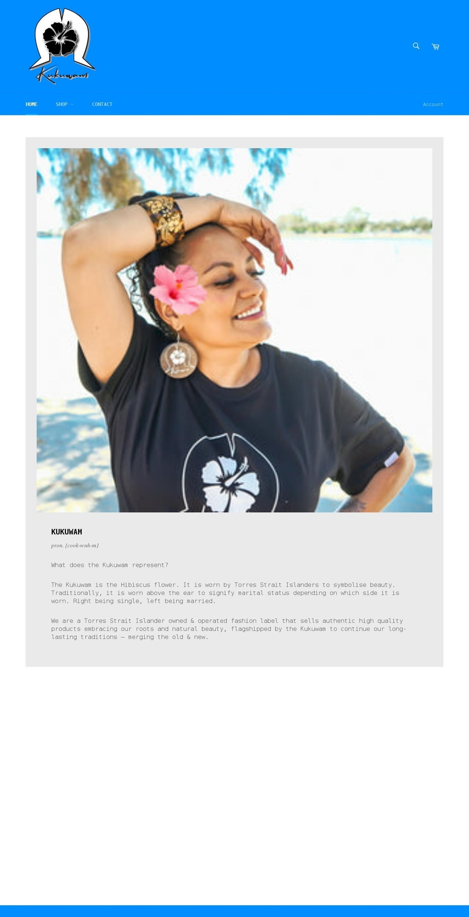 kukuwam.com shopify website screenshot