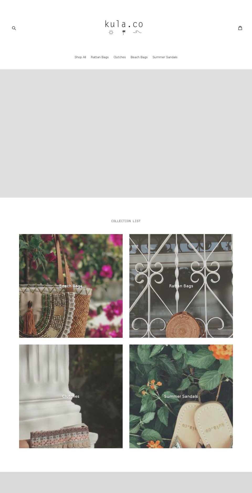 kula-co.com — Shopify storefront screenshot