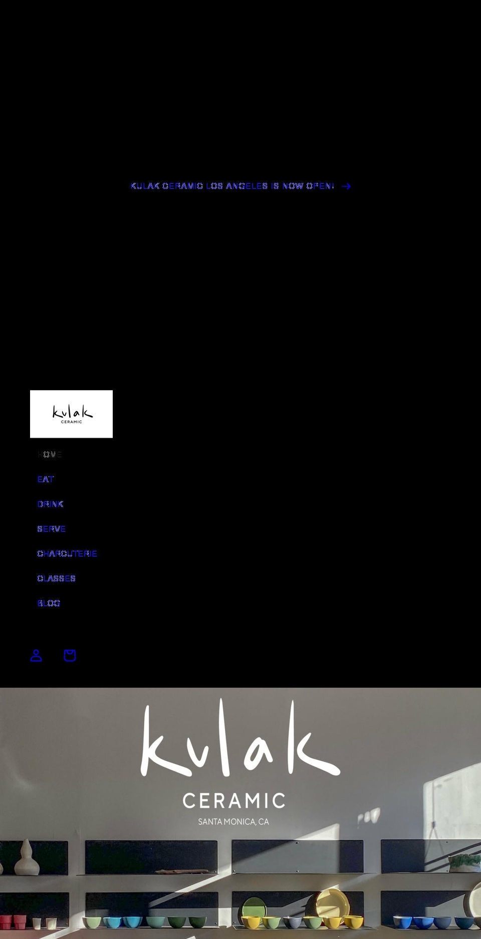 kulakceramic.com shopify website screenshot