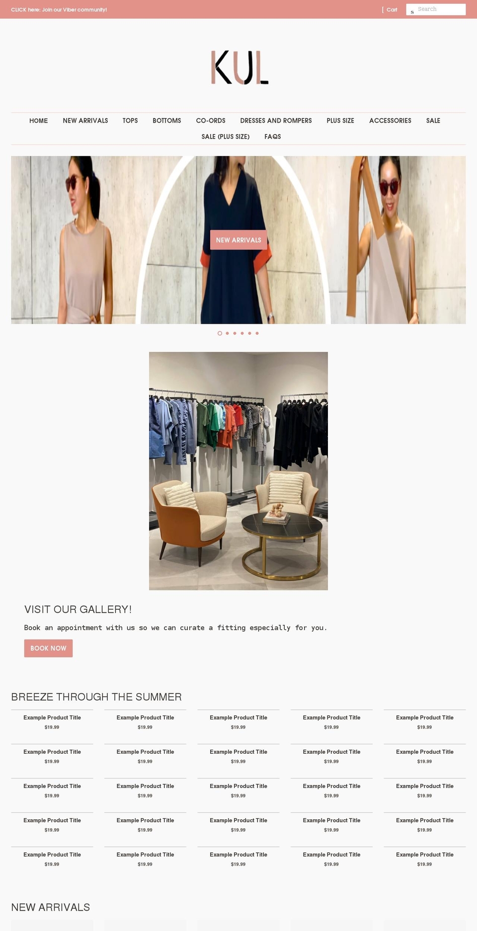 kulofficial.com shopify website screenshot