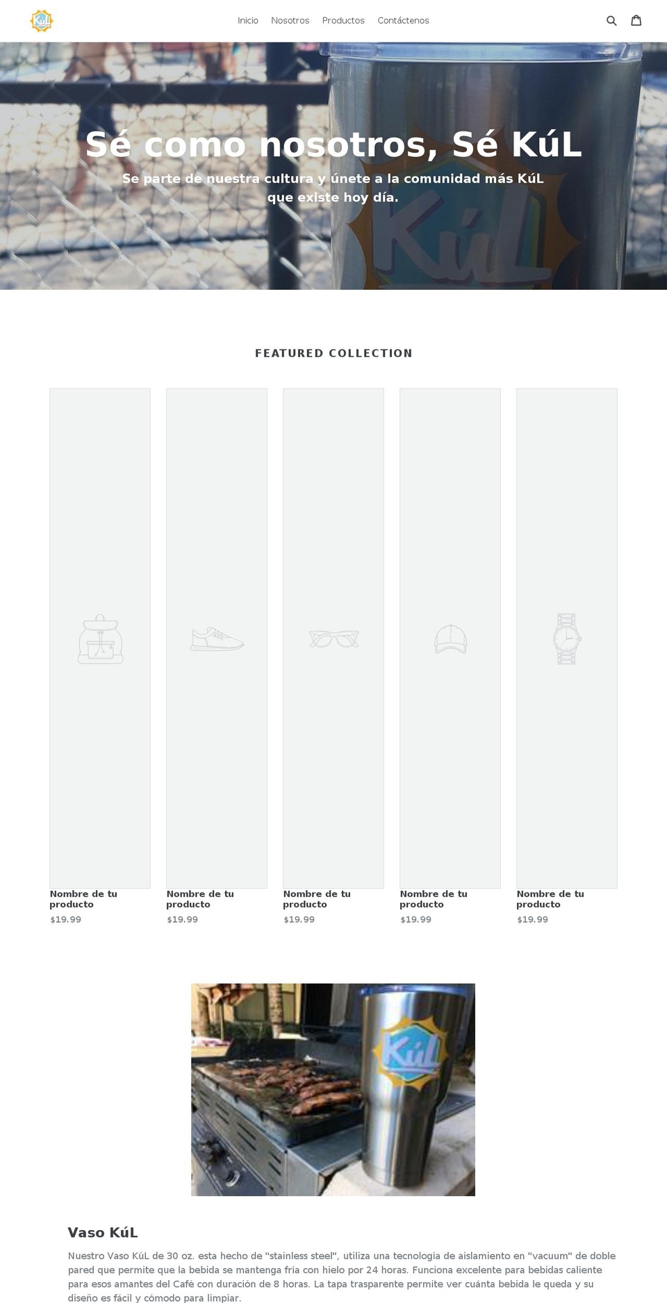 kulpr.com — Shopify storefront screenshot
