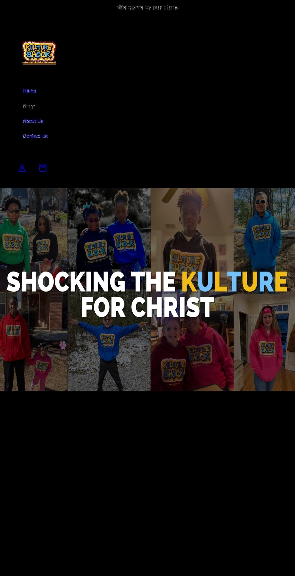 kulture-shock.com shopify website screenshot