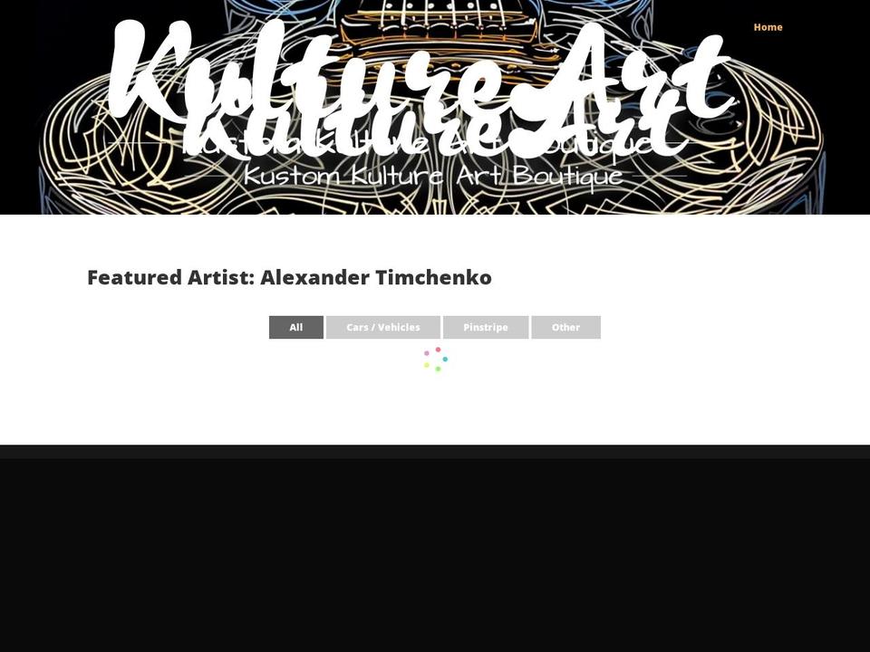 kultureart.com — Shopify storefront screenshot