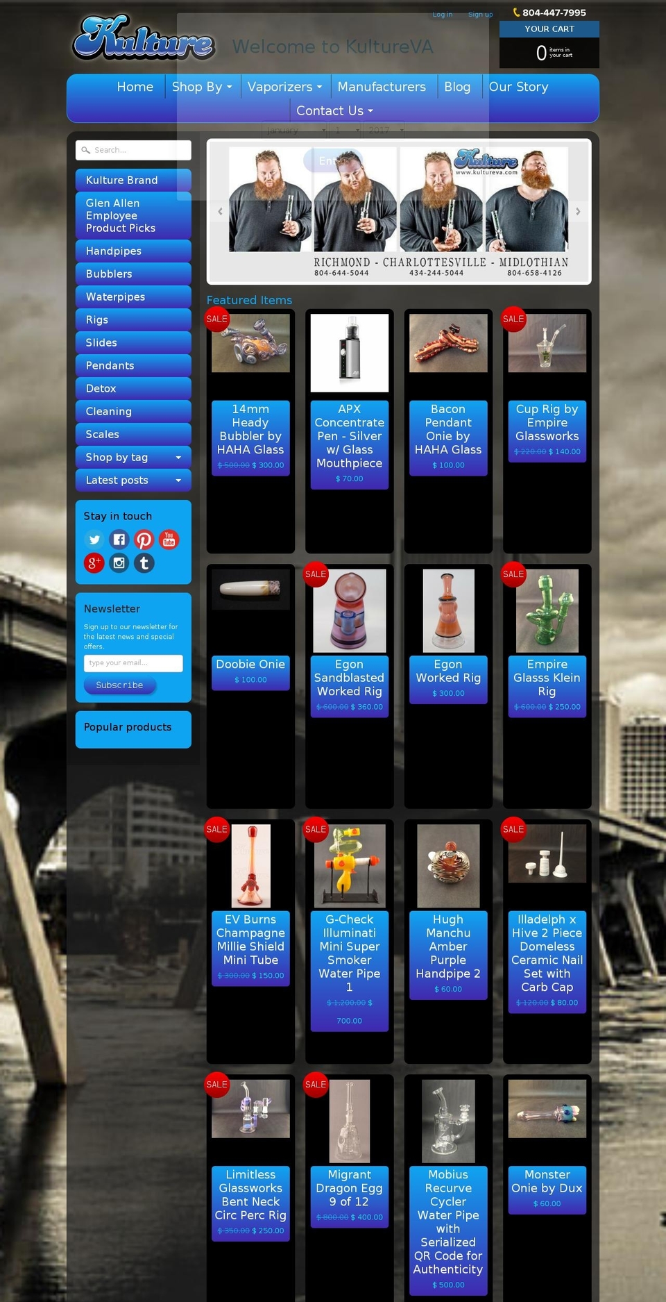 kultureobx.com shopify website screenshot