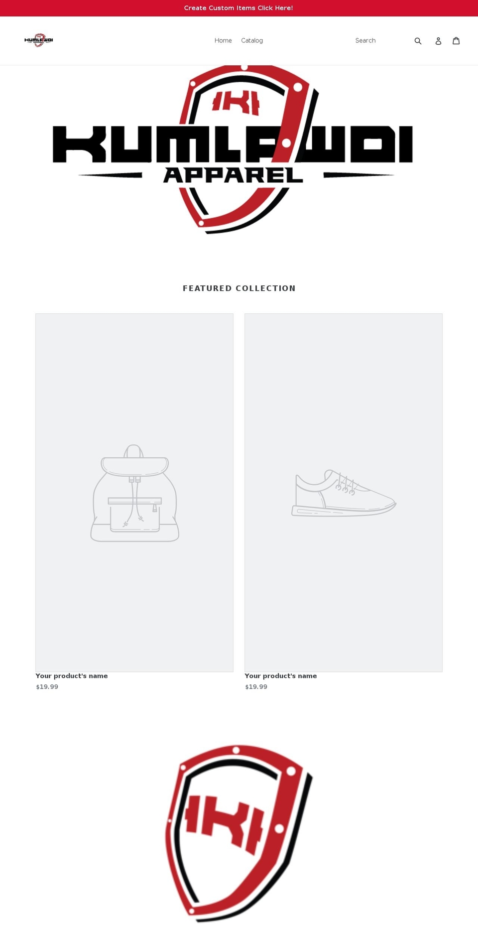 kumlawdi.com — Shopify storefront screenshot