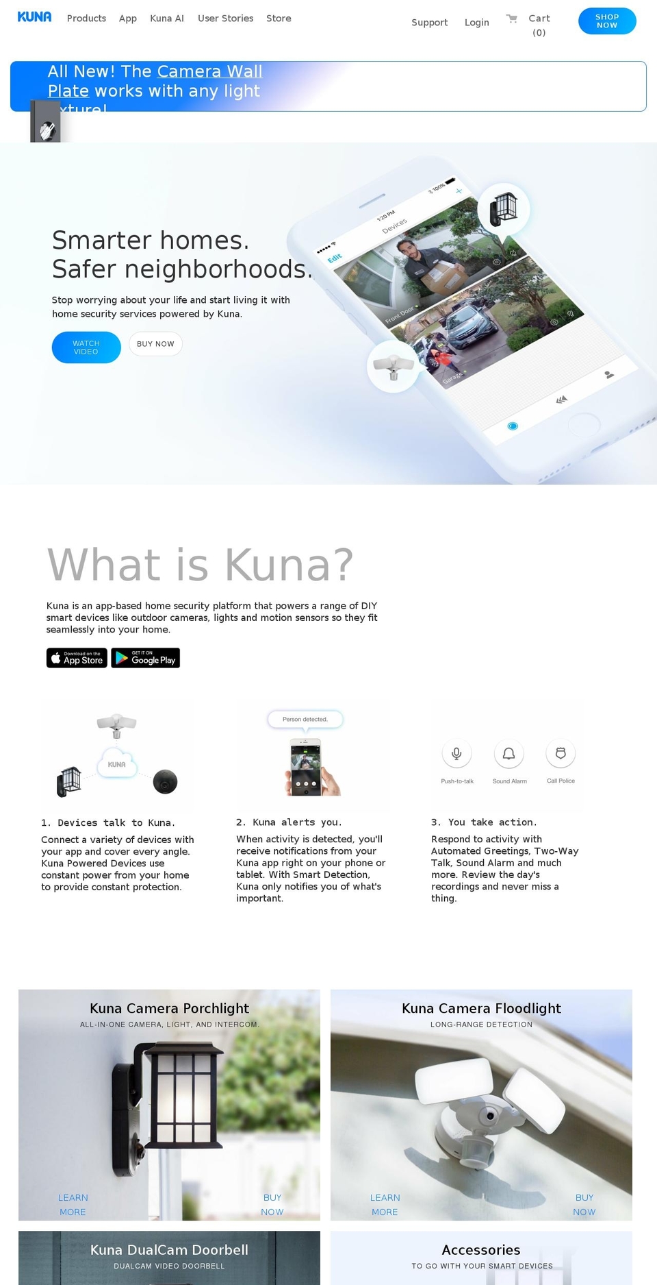 Web Updates – Memorial Day 2018 Shopify theme site example kunatest.com