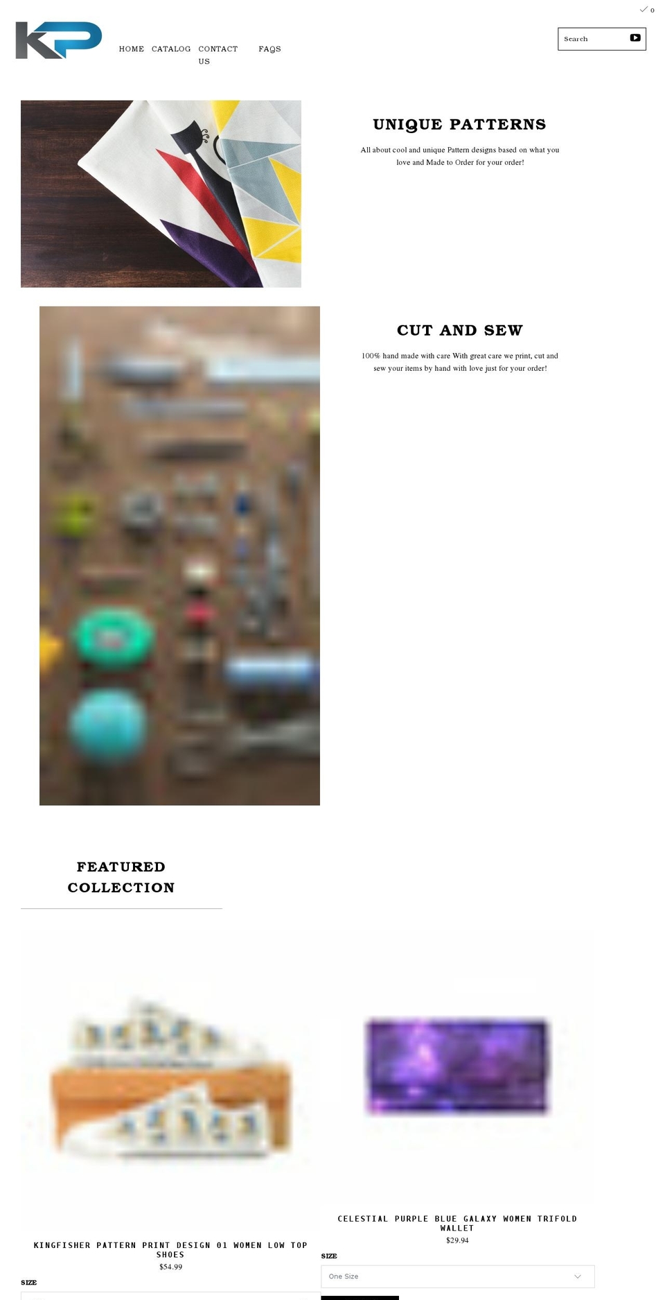 kunpru.com shopify website screenshot