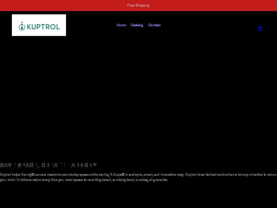 kuptrol.com shopify website screenshot