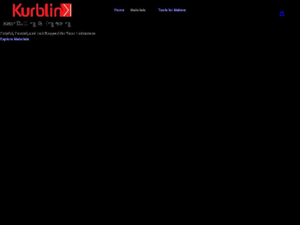 kurblink.com shopify website screenshot