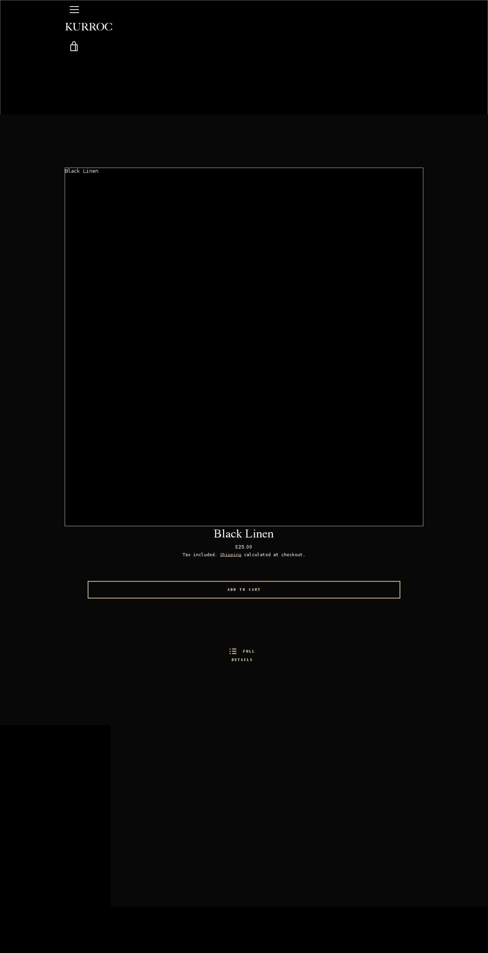 kurroc.com shopify website screenshot