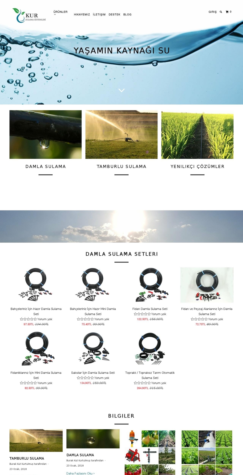 kursulama.com — Shopify storefront screenshot
