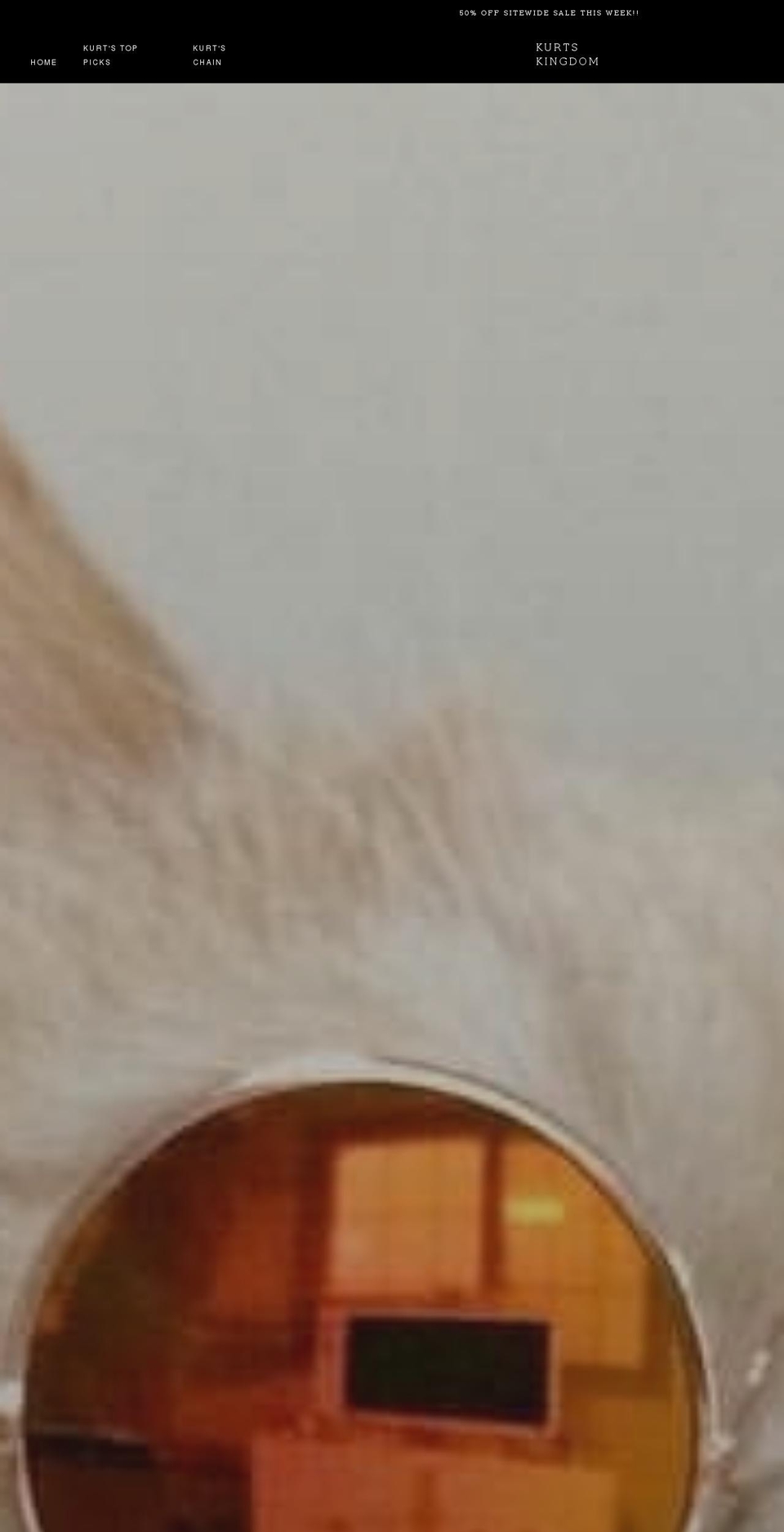 kurtskingdom.com shopify website screenshot