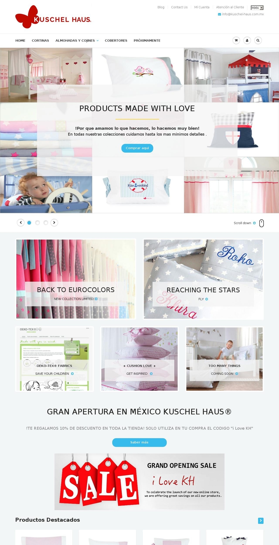 kuschel-haus.com shopify website screenshot