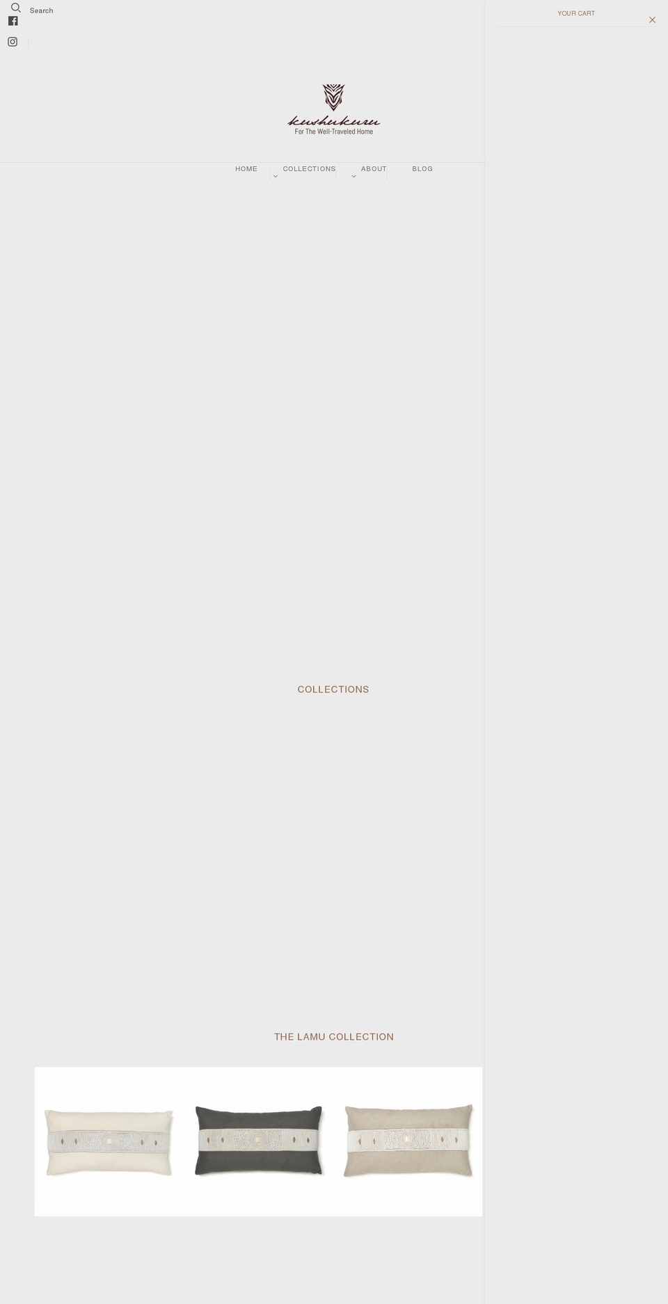 kushukuru.com shopify website screenshot