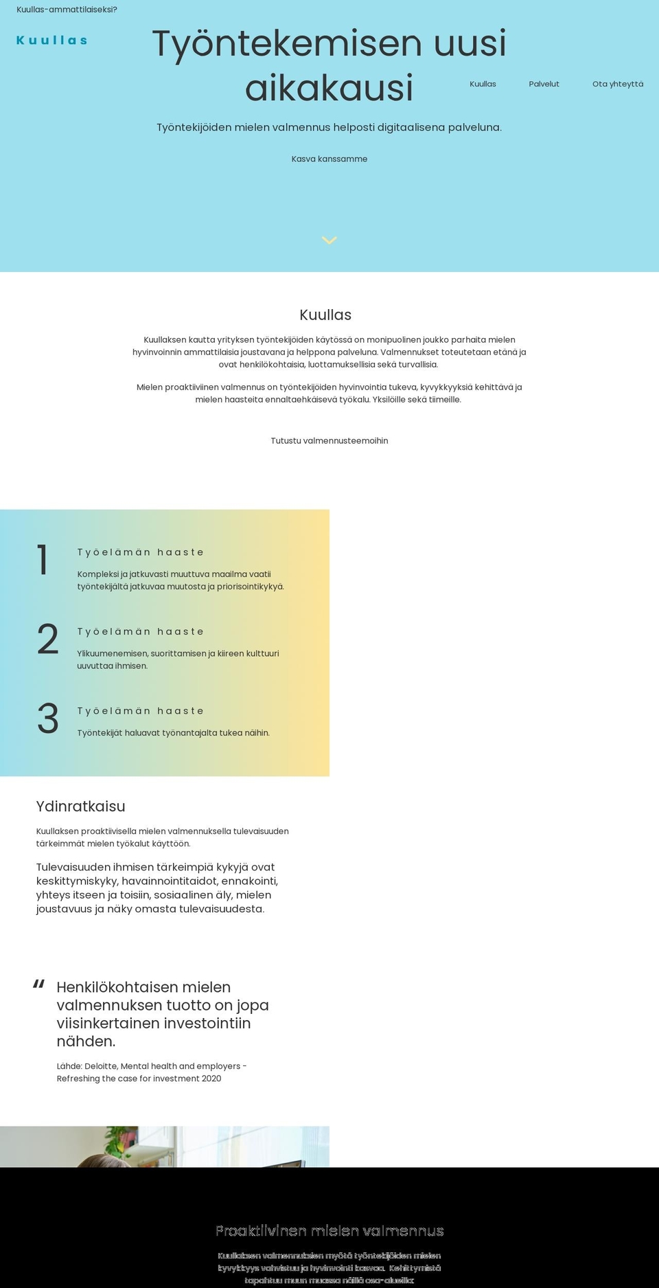 kuullas.com — Shopify storefront screenshot