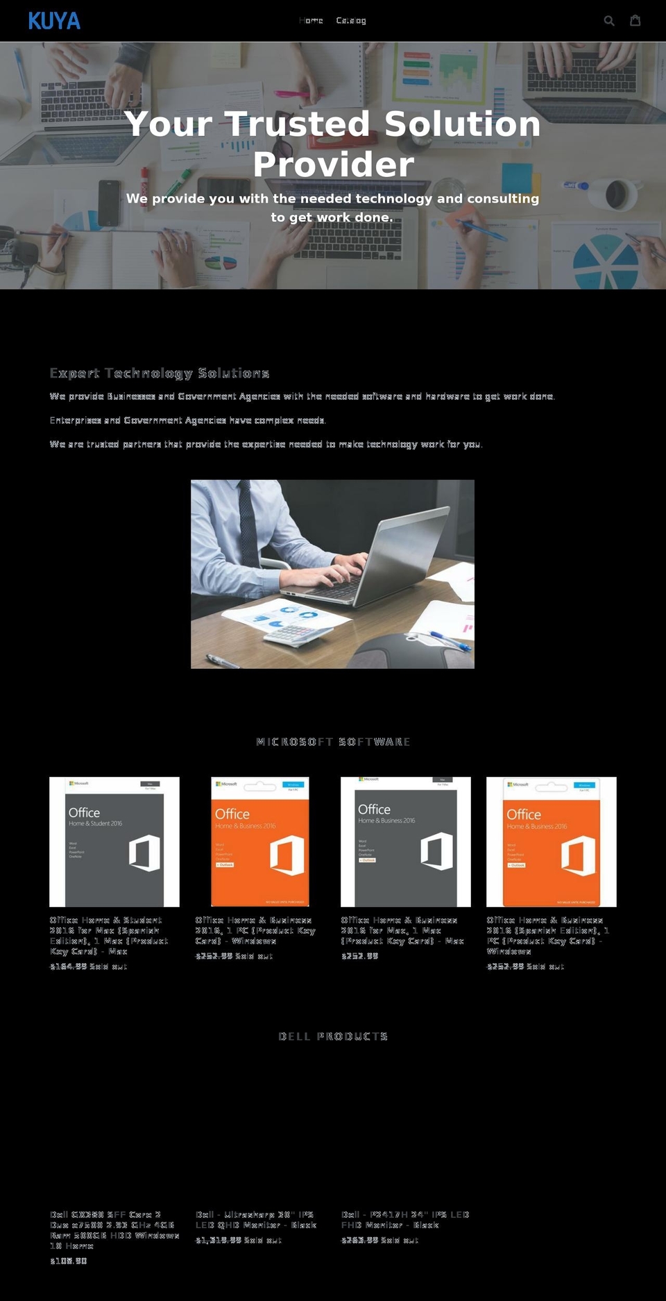 kuyainc.com — Shopify storefront screenshot