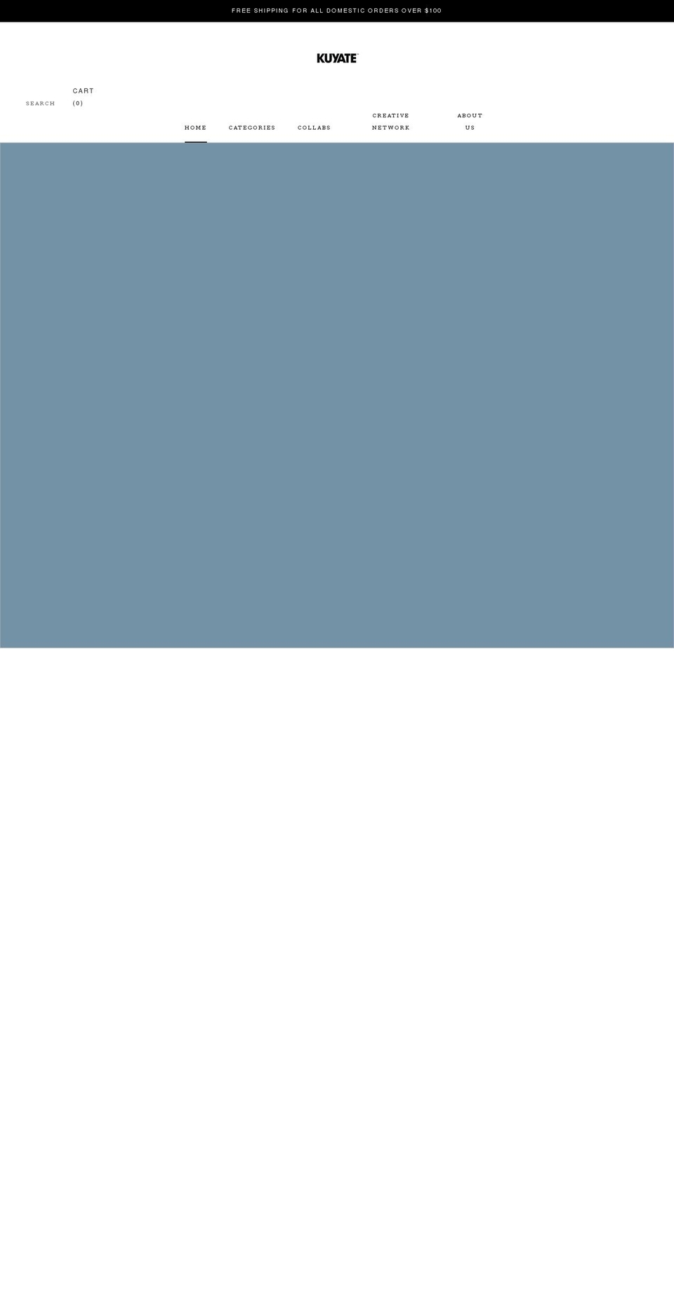 kuyate.com shopify website screenshot