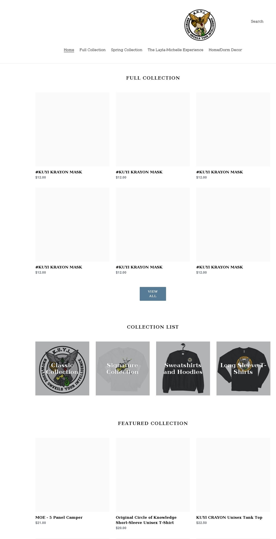 kuyionline.com shopify website screenshot