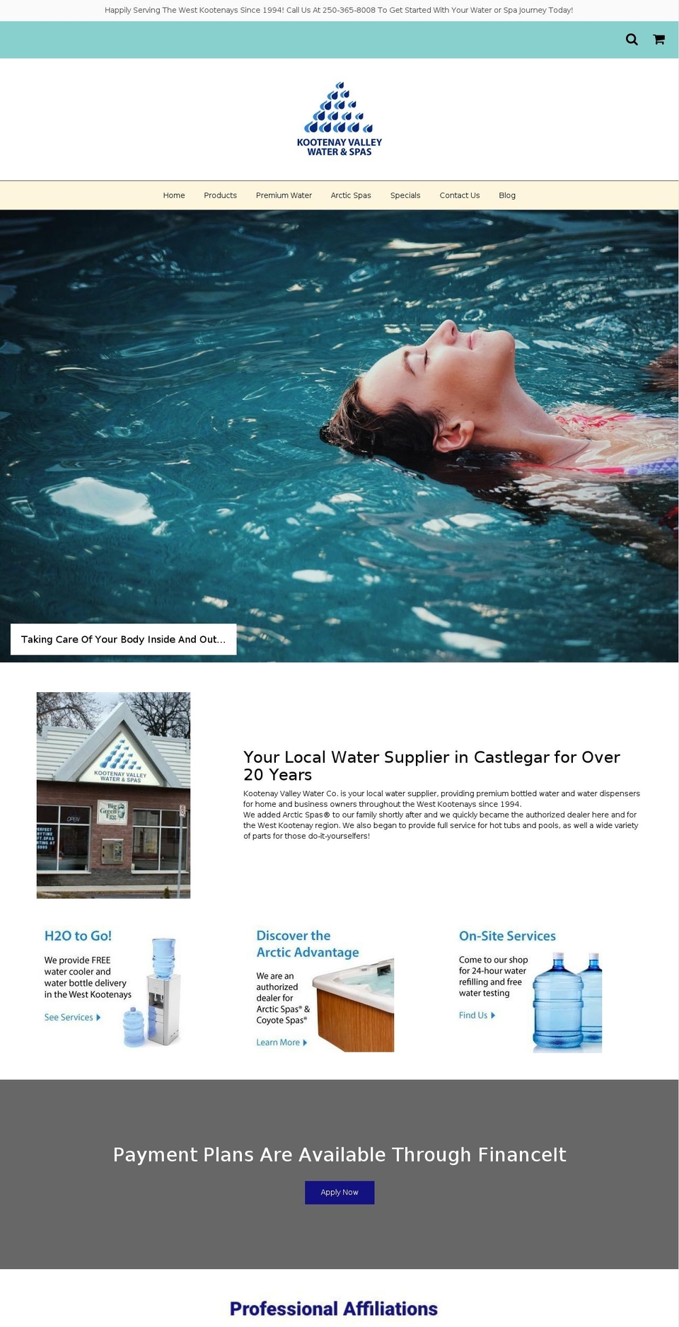 kvwc.ca shopify website screenshot