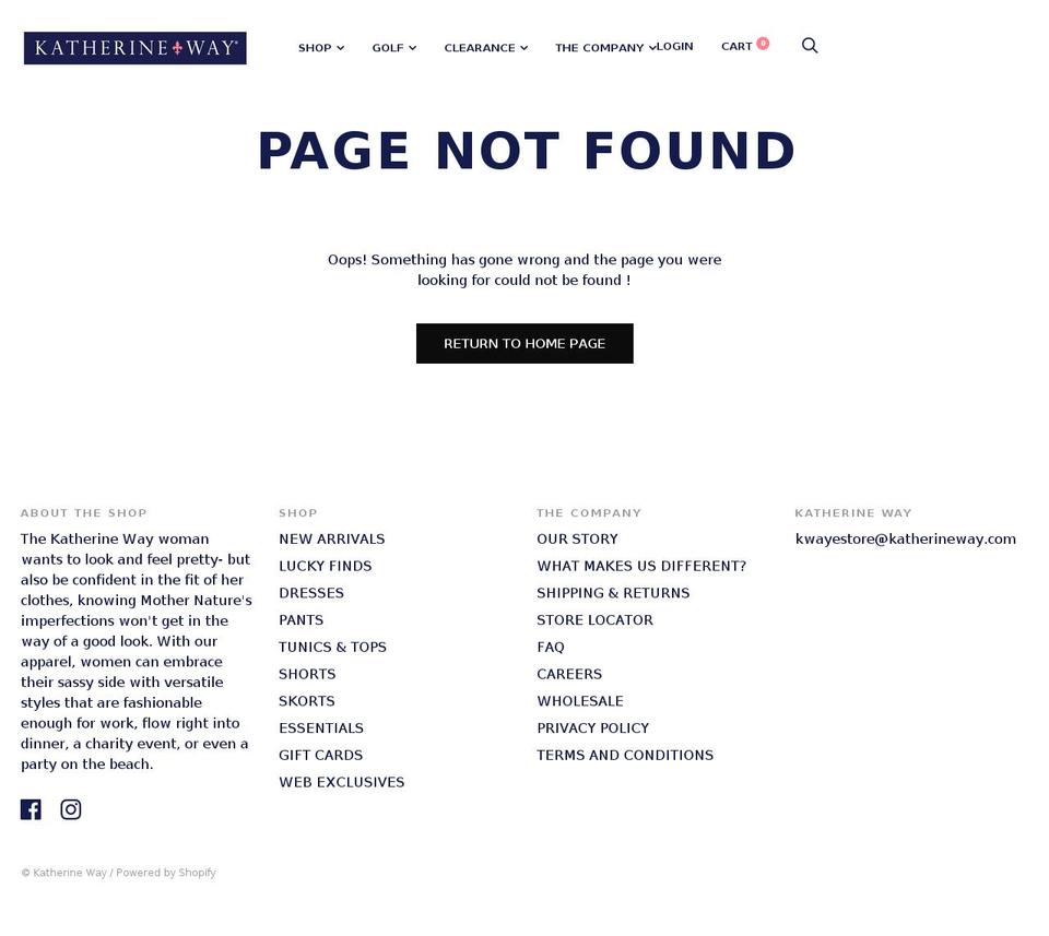 kwbeachboutique.com — Shopify storefront screenshot