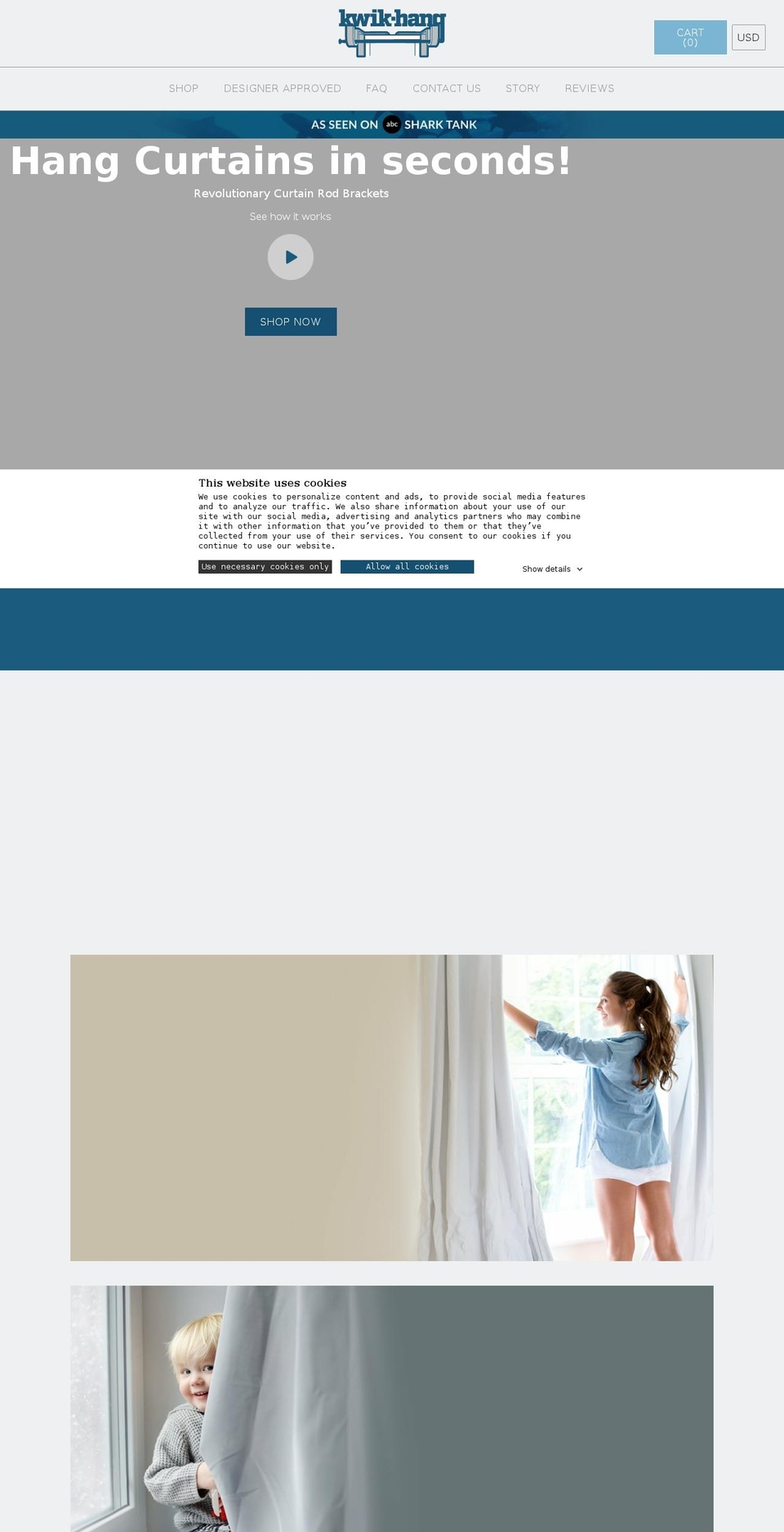 kwikhang.com — Shopify storefront screenshot
