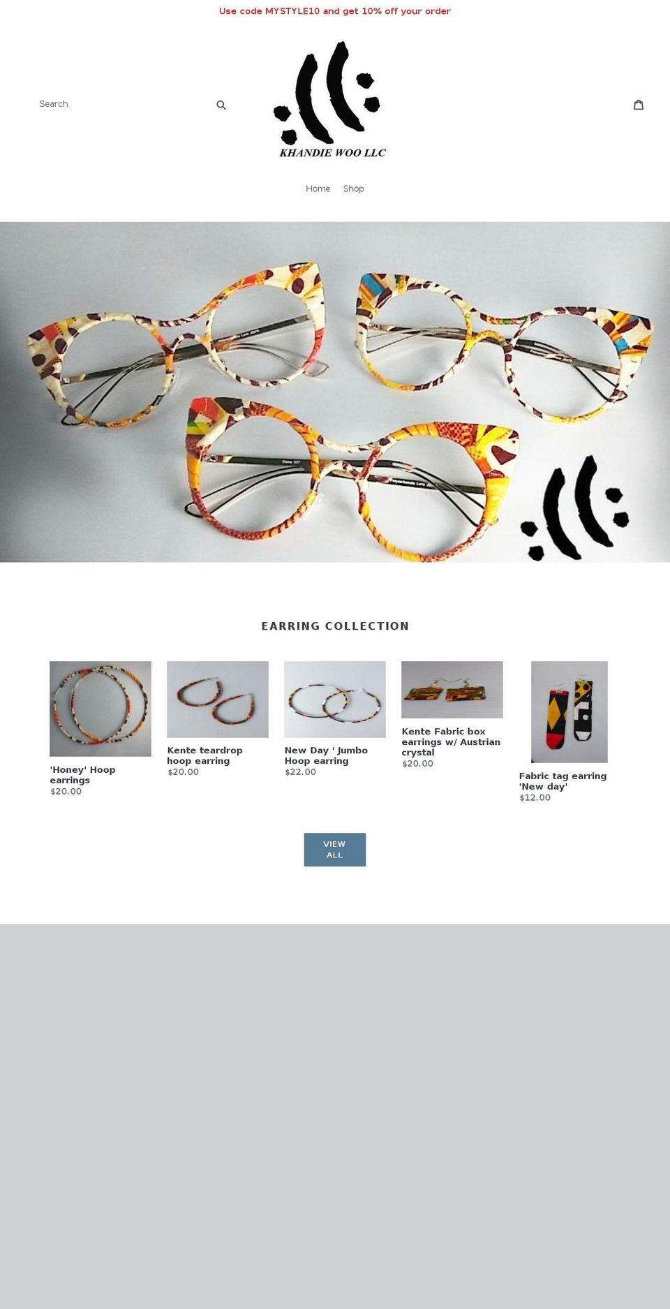 kwoojewelry.com — Shopify storefront screenshot