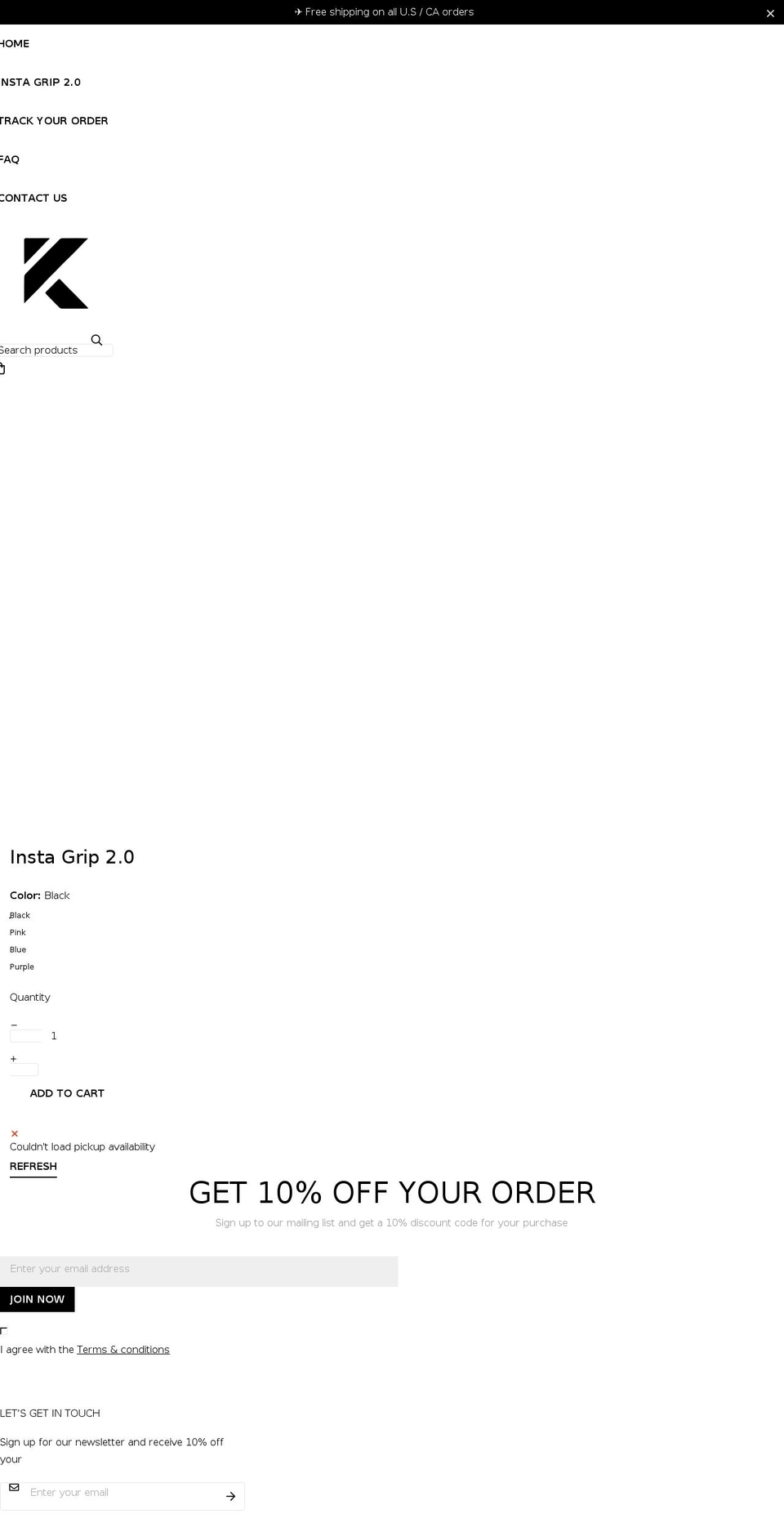 kyavo.com shopify website screenshot