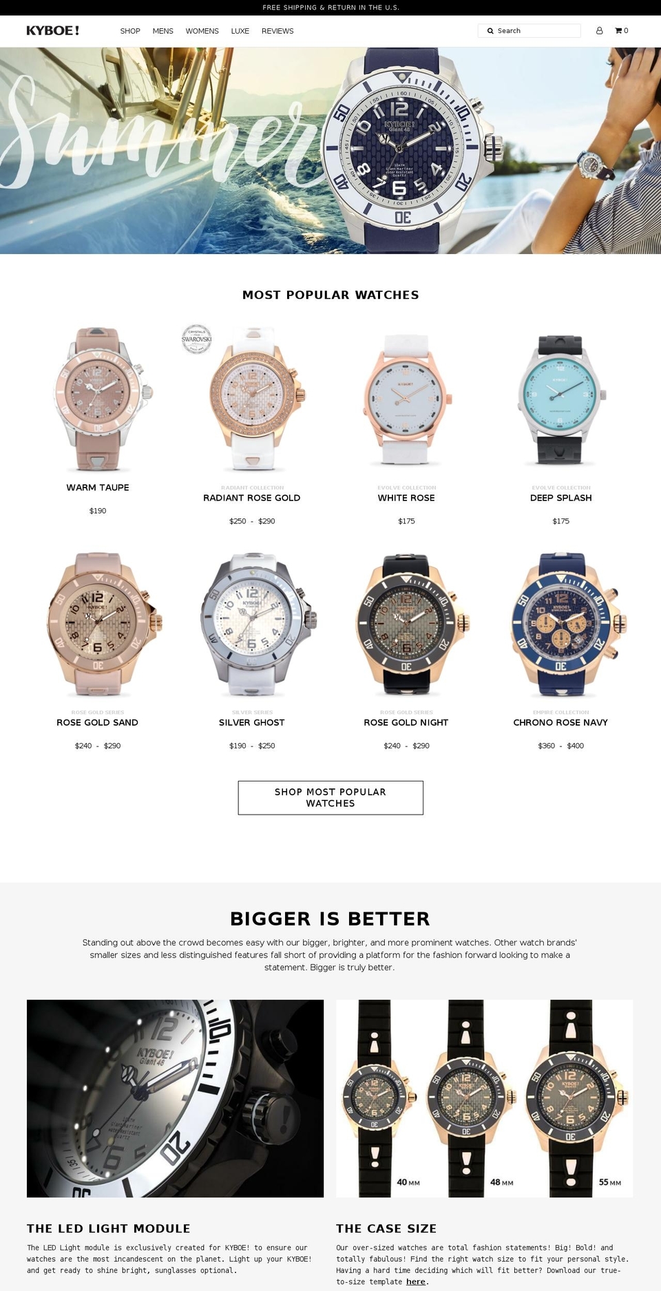 kyboe.com shopify website screenshot